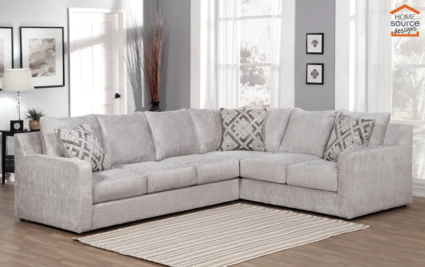EZZA 2PC SECTIONAL