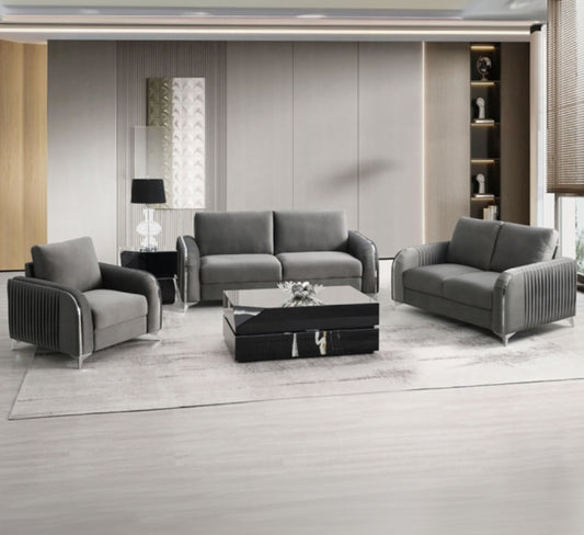 2 PC Sofa and Loveseat Living Room Wenona Set