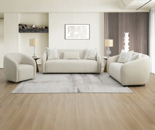 2PC Living Room Set Etienne Sofa and Loveseat