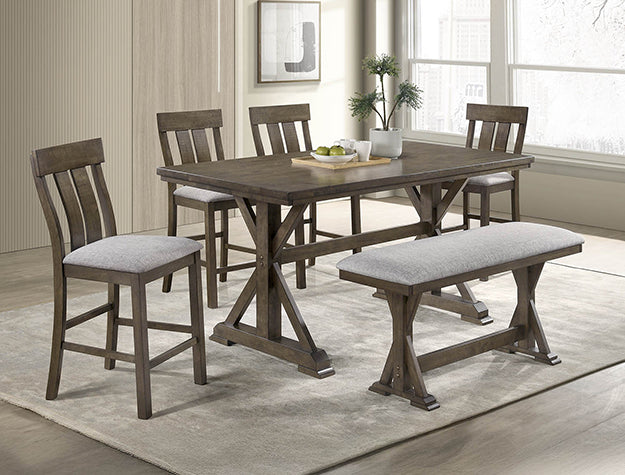 6 PC Lloyd Counter Height Dining Set