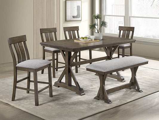 6 PC Lloyd Counter Height Dining Set