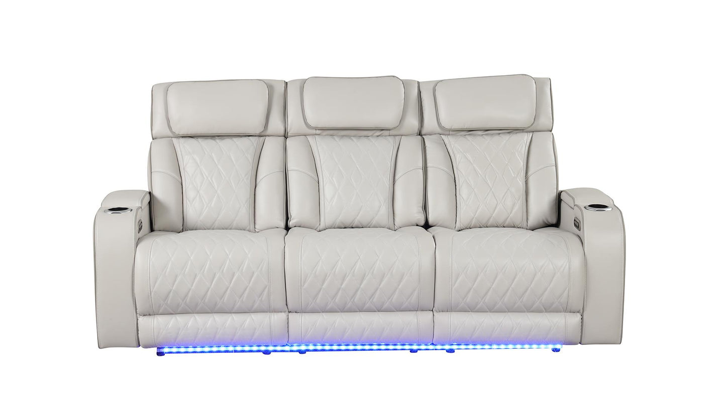 POWER SOFA AND LOVESEAT W MASSAGE, BLUETOOTH SPEAKERS, LED LIGHTS AND MORE