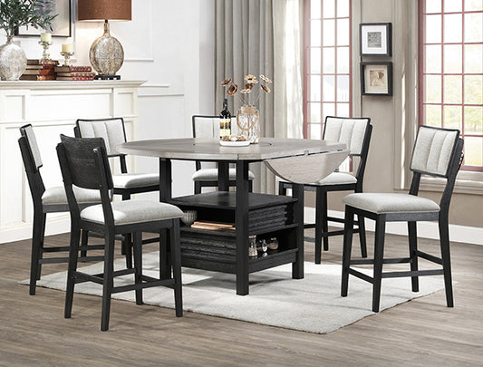 7PC Cline Counter Height Dining Set