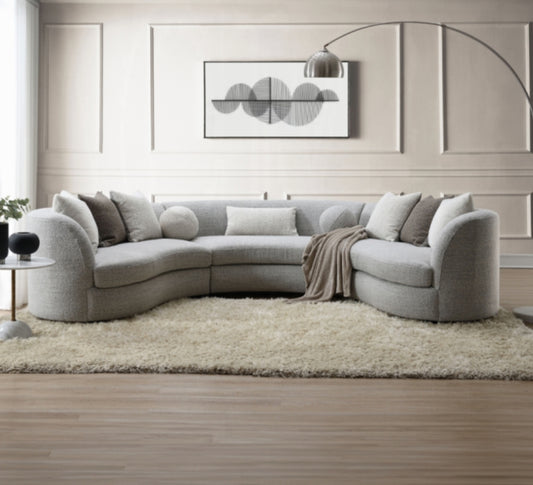 Ivria Sectional Sofa W/9 Pillows