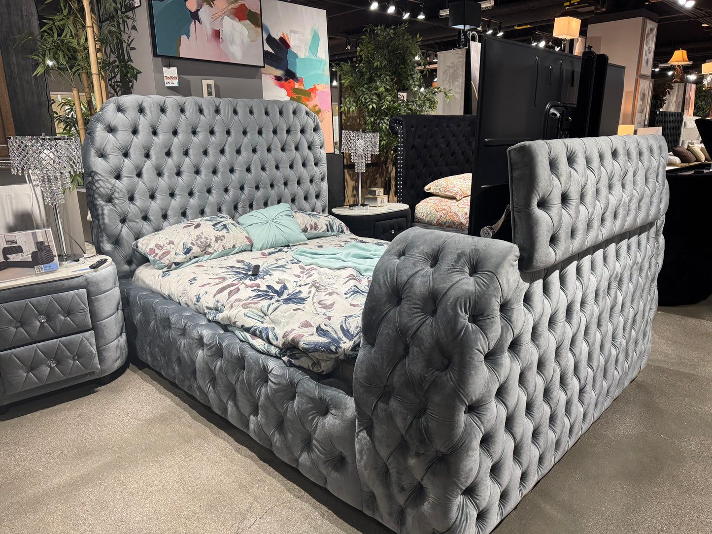 Natalia Bed with Fireplace