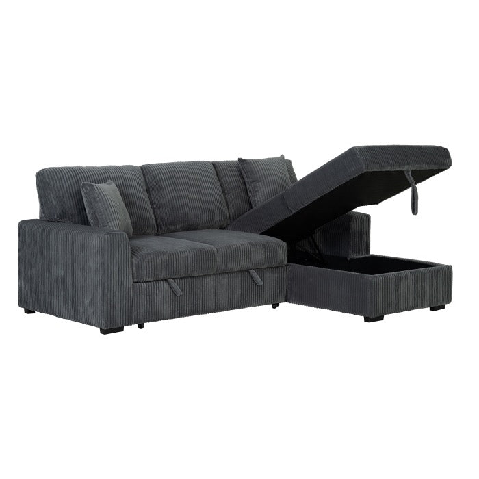Pull Out Sectional Sofa & Storage