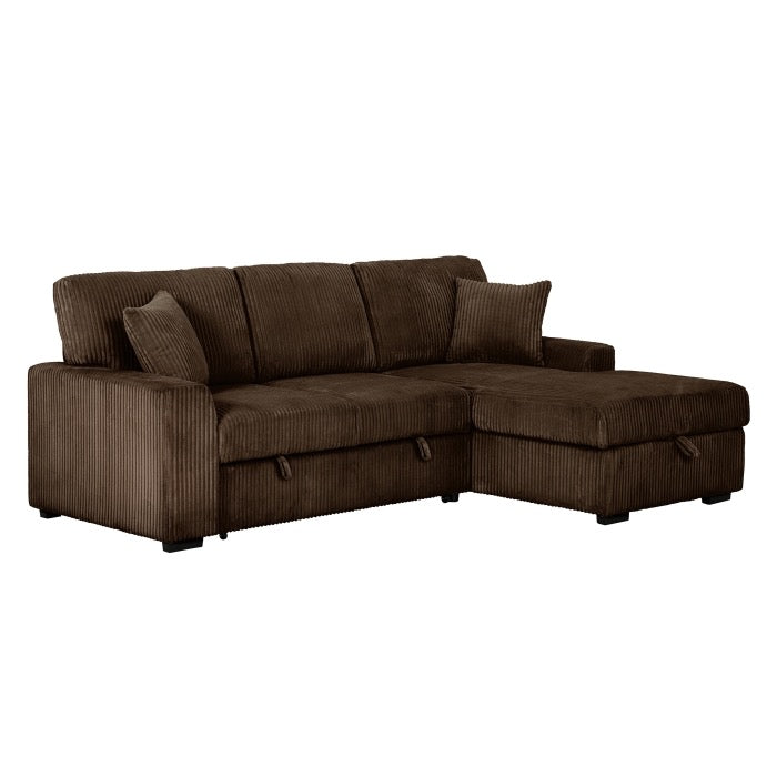 Pull Out Sectional Sofa & Storage