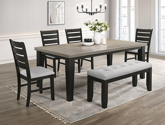 BARDSTOWN LIGHT GREY DINING SET