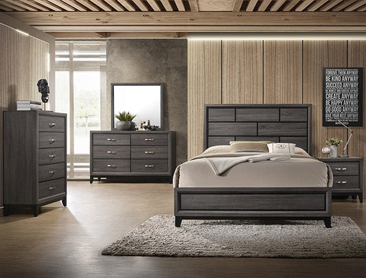 AKERSON GREY BEDROOM