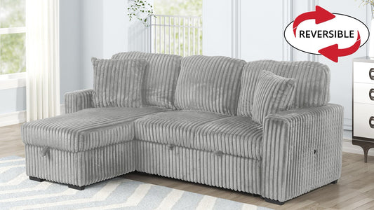 PLUSH SECTIONAL
