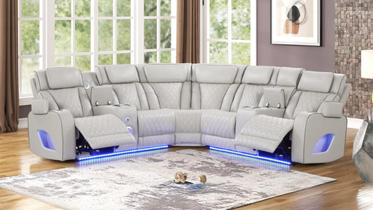 FORTUNER SECTIONAL POWER RECLINER