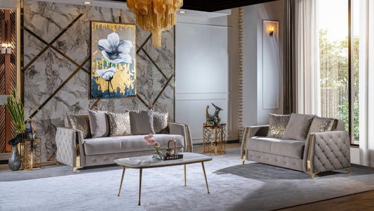 LAST LIVING ROOM SET 2 PC SOFA AND LOVESEAT
