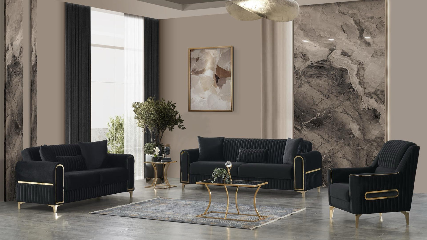 MELODY LIVING ROOM SET 2PC SOFA AND LOVESEAT