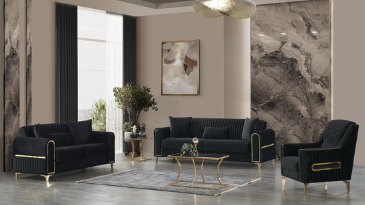 MELODY LIVING ROOM SET 2PC SOFA AND LOVESEAT