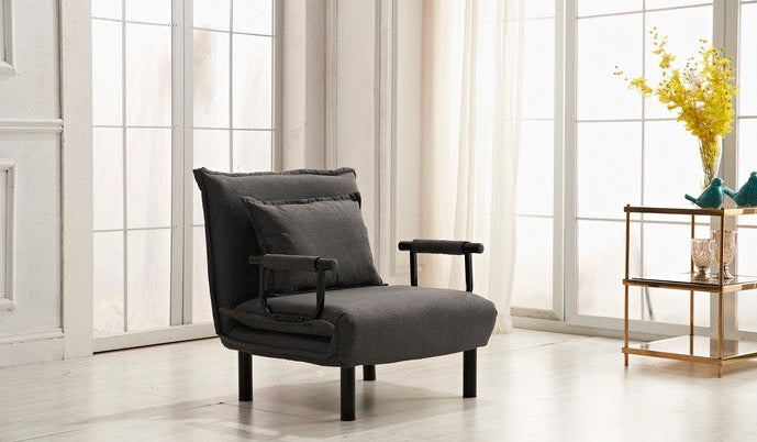 Fabric Multi-Functional Click Clack Chair